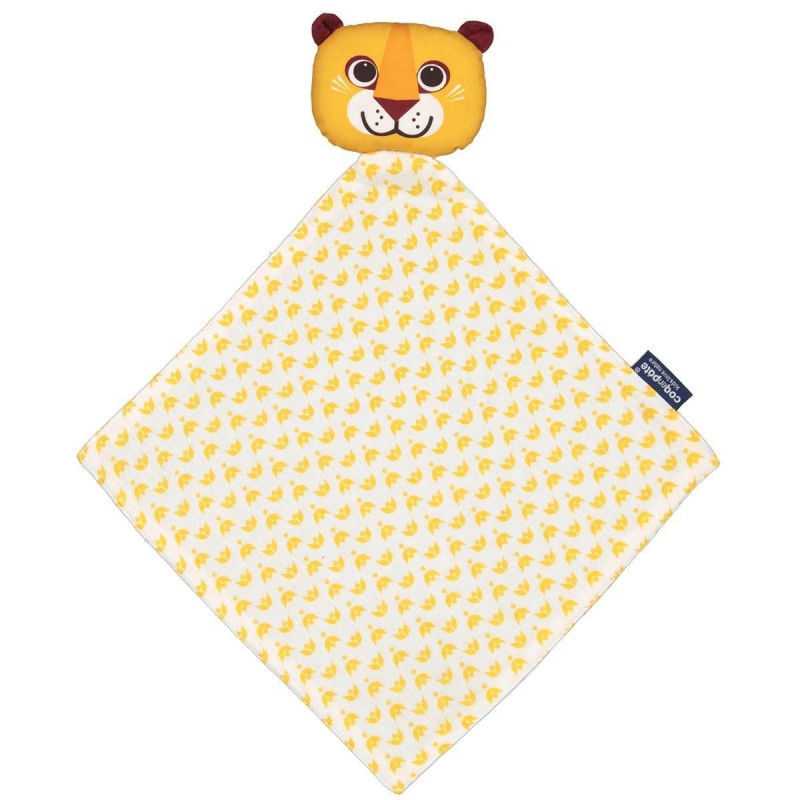 Doudou Lion en coton BIO - Coq en Pâte
