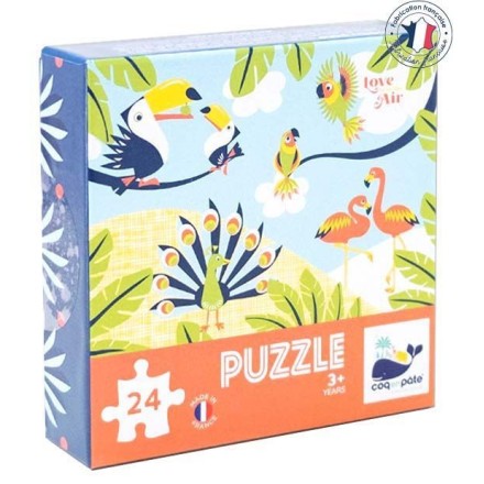 Puzzle Love is in the Air - 24 pièces - 3 ans et + - Coq en Pâte