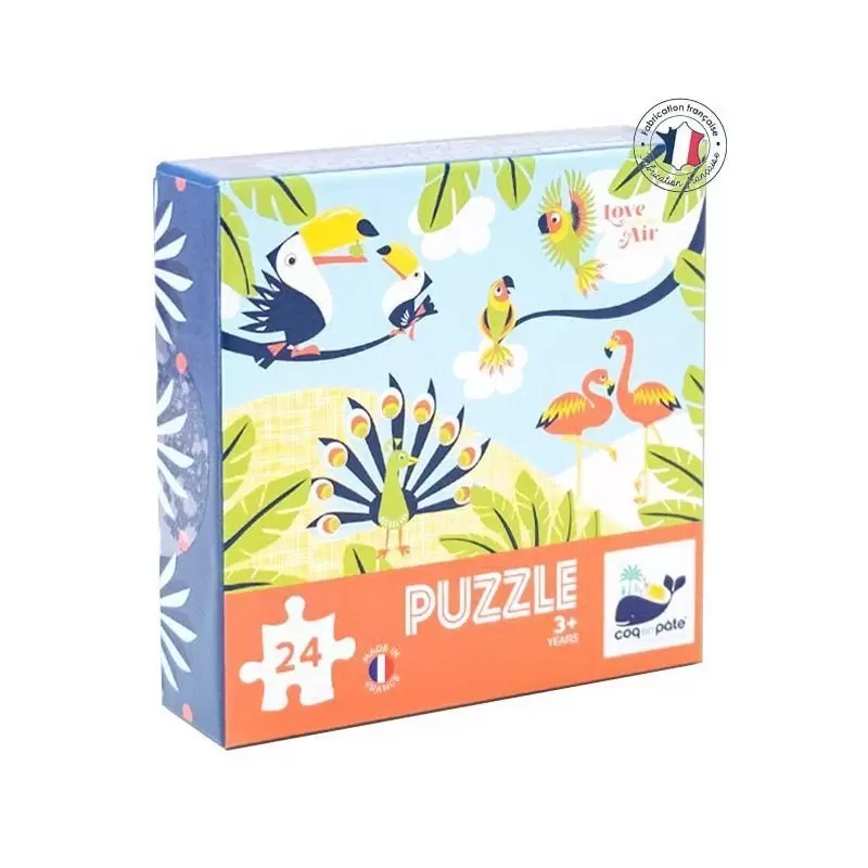Puzzle Love is in the Air - 24 pièces - 3 ans et + - Coq en Pâte