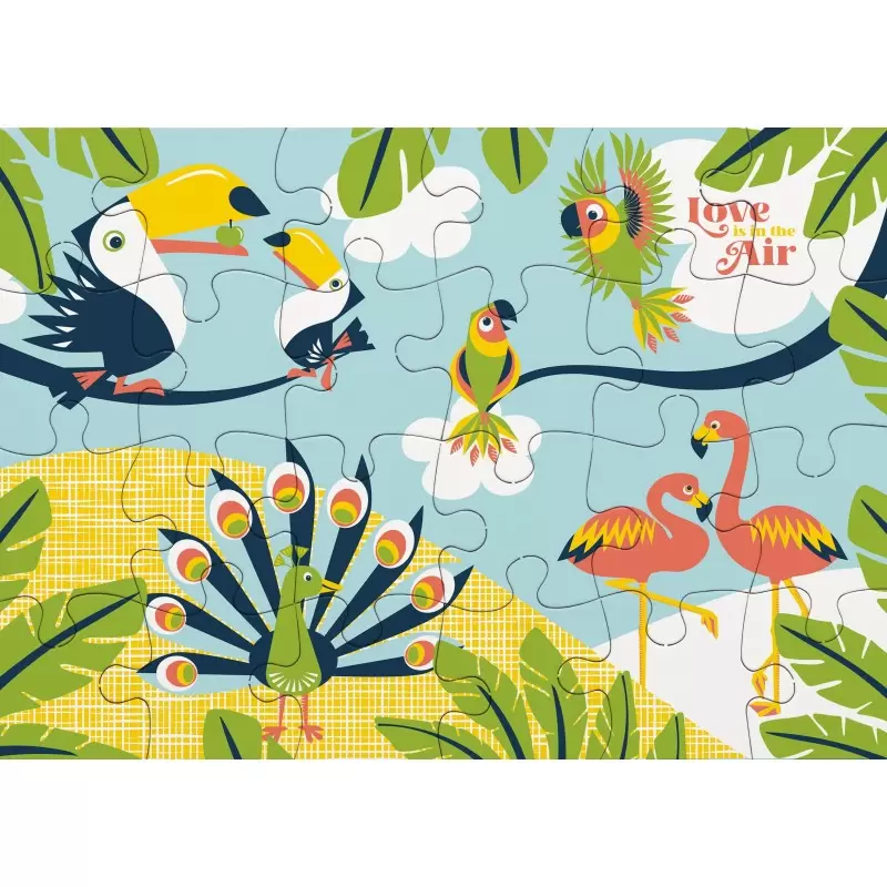 Puzzle Love is in the Air - 24 pièces - 3 ans et + - Coq en Pâte