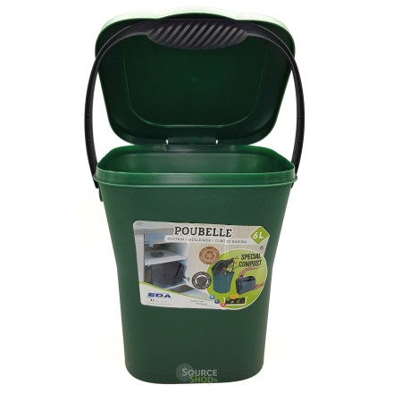 Composteur de cuisine - Seau à compost - 6L