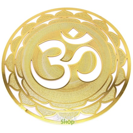 Symbole Om en plaqué or 18K