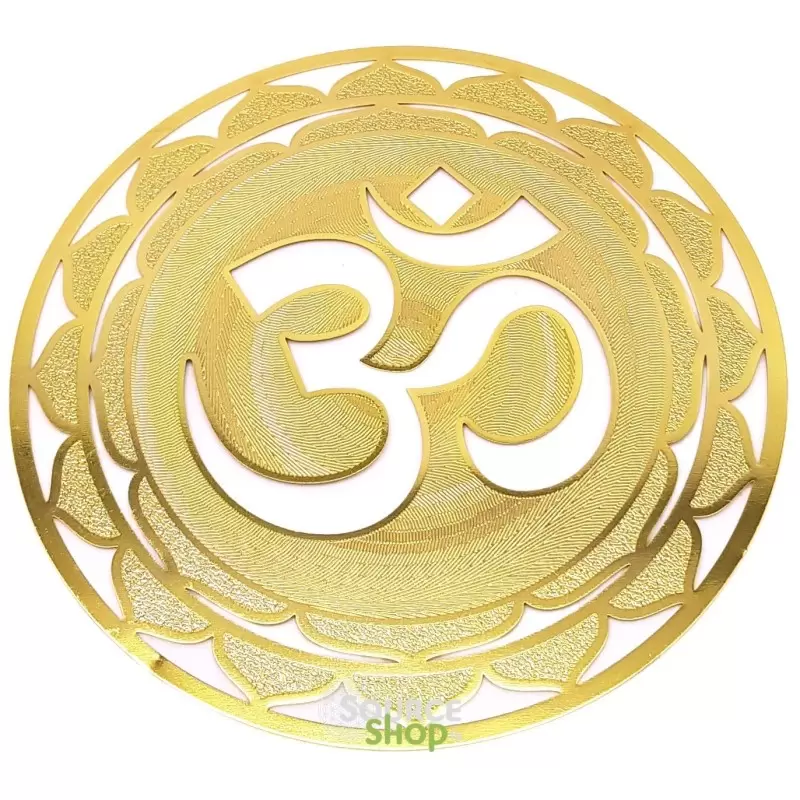 Symbole Om en plaqué or 18K