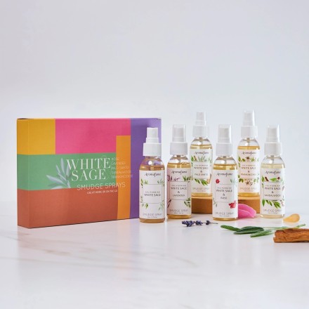 Coffret 6 Sprays d'ambiance Sauge Blanche - Aromafume