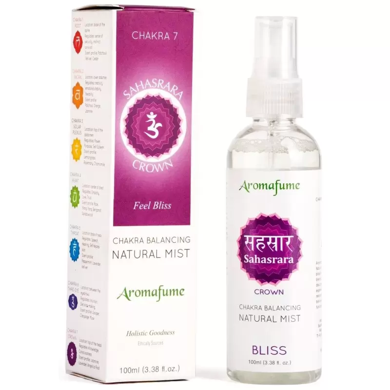 Spray d'ambiance Bonheur - Chakra Couronne - Sahasrara - Aromafume