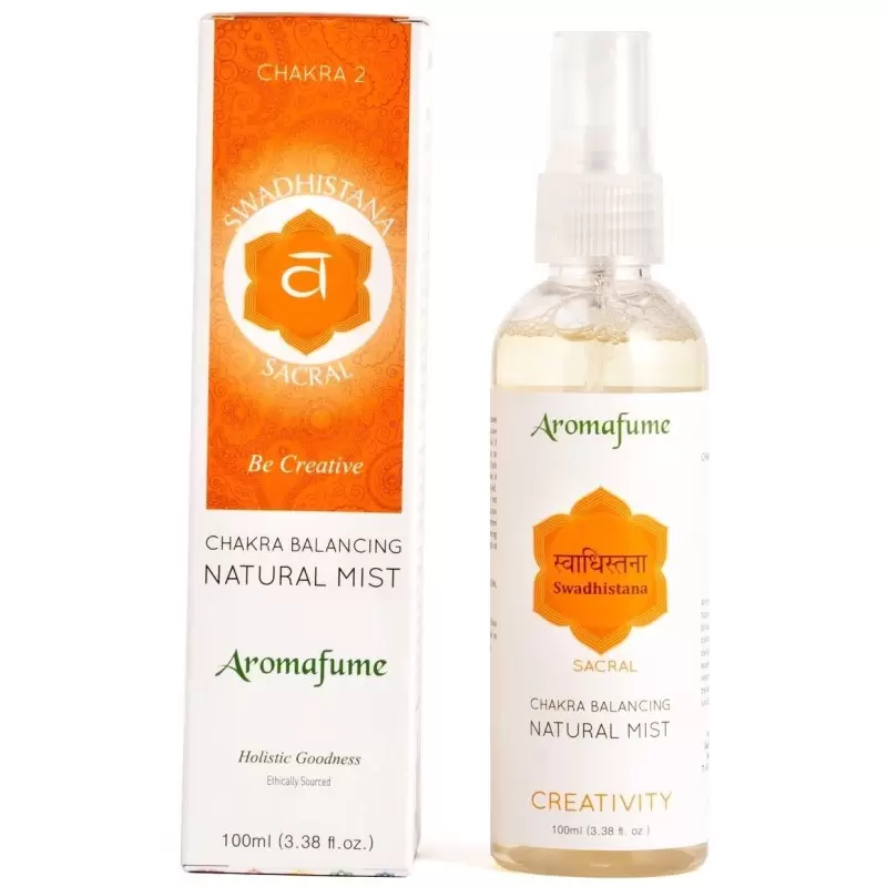 Spray d'ambiance Créativité - Chakra Sacré - Svadhisthana - Aromafume