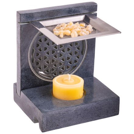 Brûleur d'encens Fleur de Vie