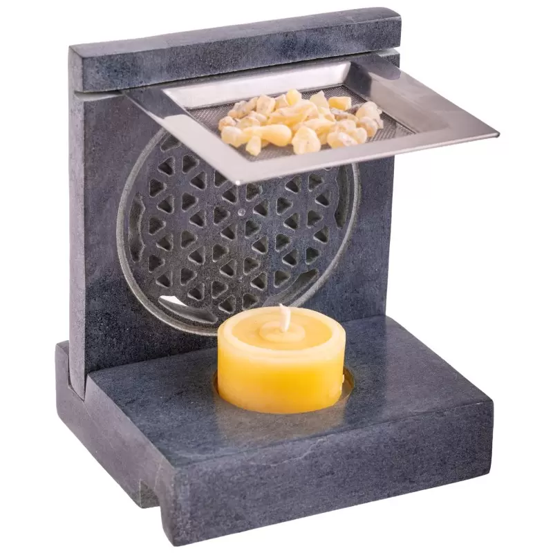 Brûleur d'encens Fleur de Vie