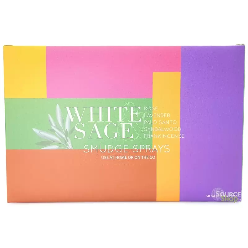 Coffret 6 Sprays d'ambiance Sauge Blanche - Aromafume