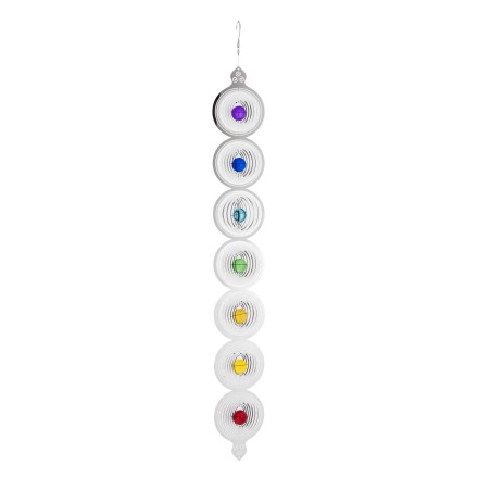 Mobile en inox Chakras
