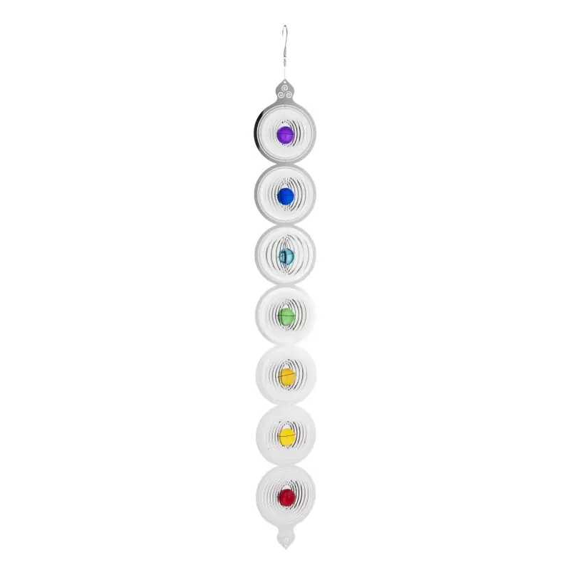 Mobile en inox Chakras