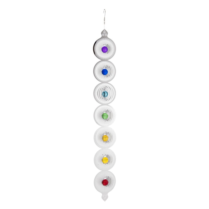 Mobile en inox Chakras