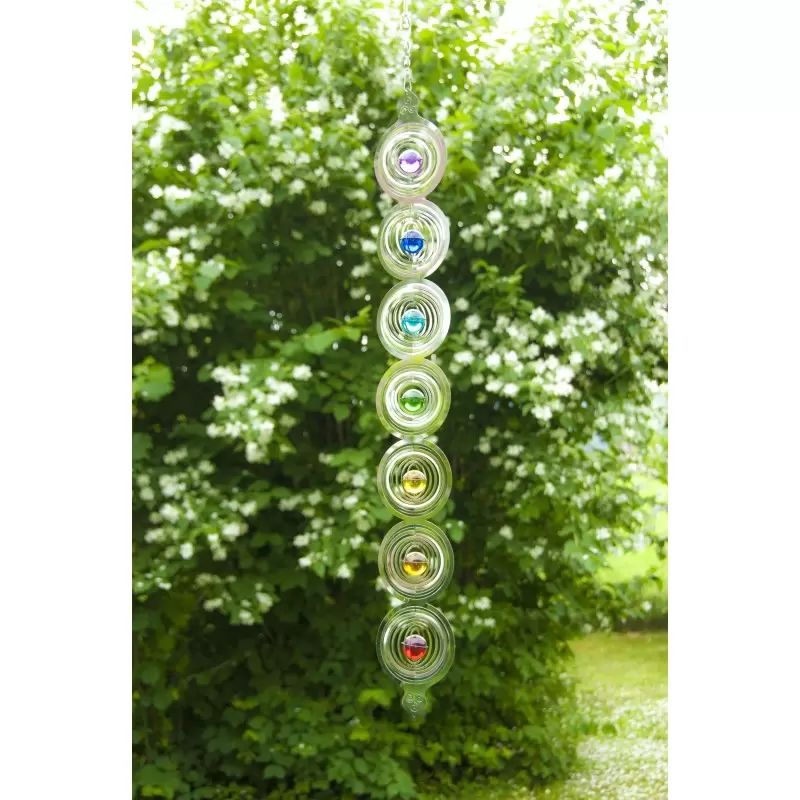 Mobile en inox Chakras