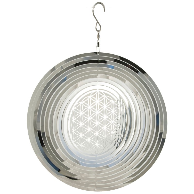 Mobile en inox Fleur de Vie