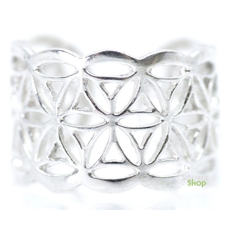 Bague Fleur de Vie - Argent 925