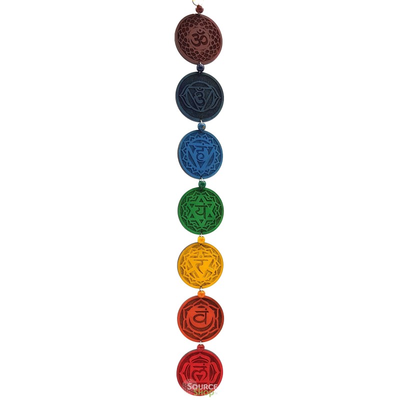 Mobile 7 chakras couleur