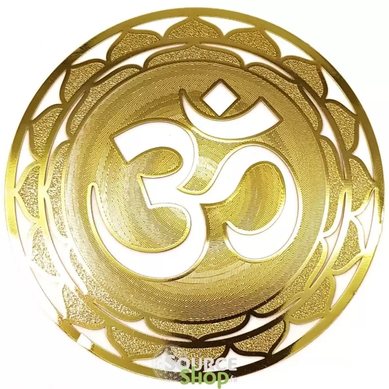 Symbole Om en plaqué or 18K