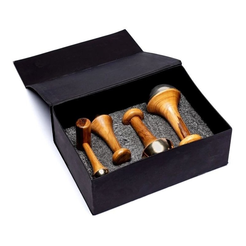 Coffret massage ayurvédique - Kansa Wand