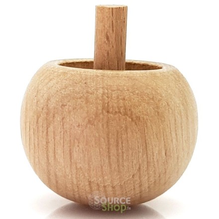 Toupie pirouette en bois du Jura - Artisanale & Locale