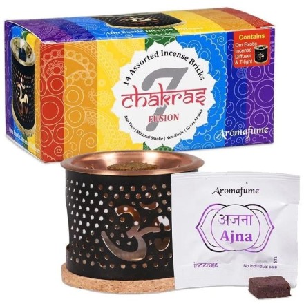 Coffret d'encens Chakra Fusion - Aromafume