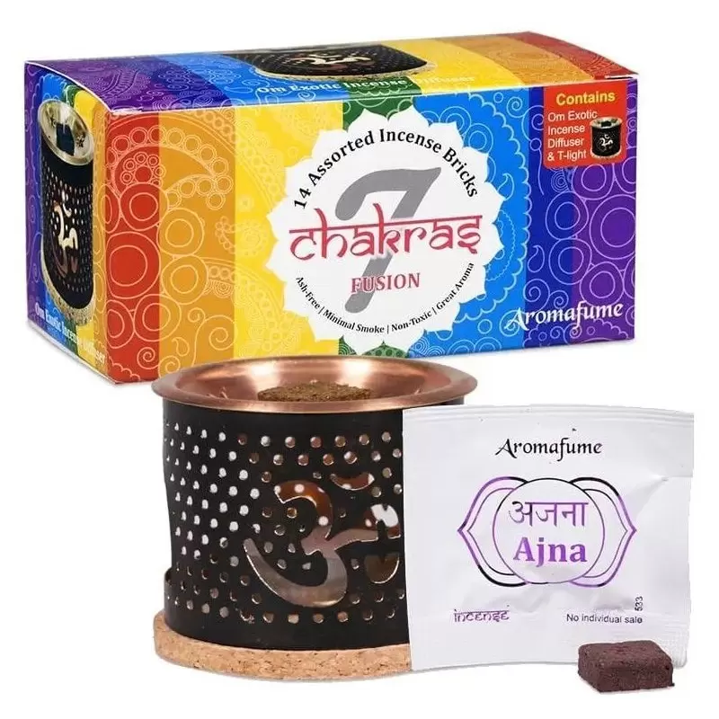 Coffret d'encens Chakra Fusion - Aromafume