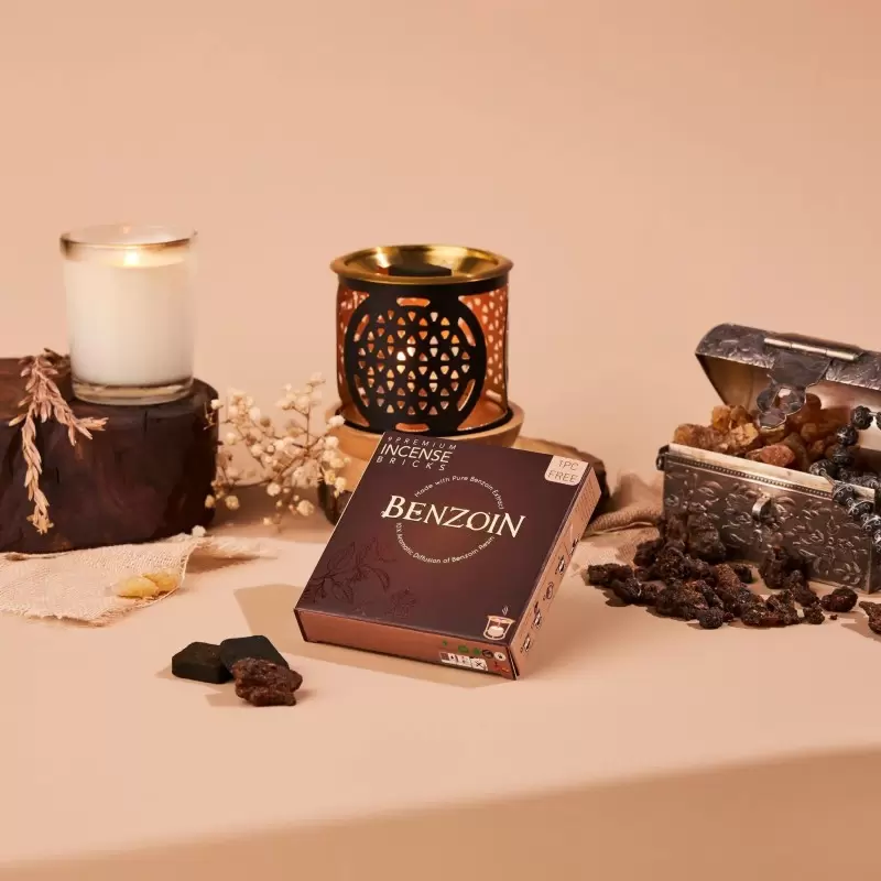 Briques d'encens Benjoin sans fumée | Aromafume