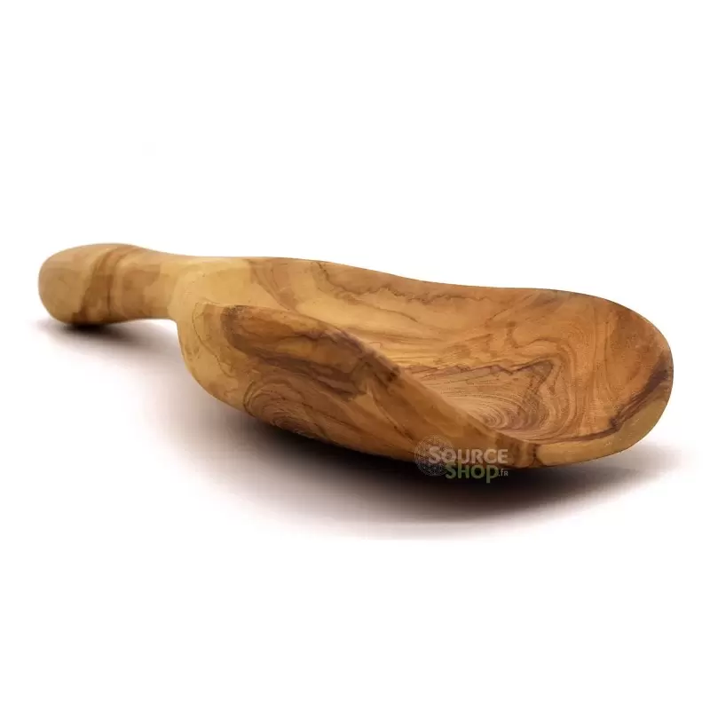 Pelle à vrac en bois d'olivier