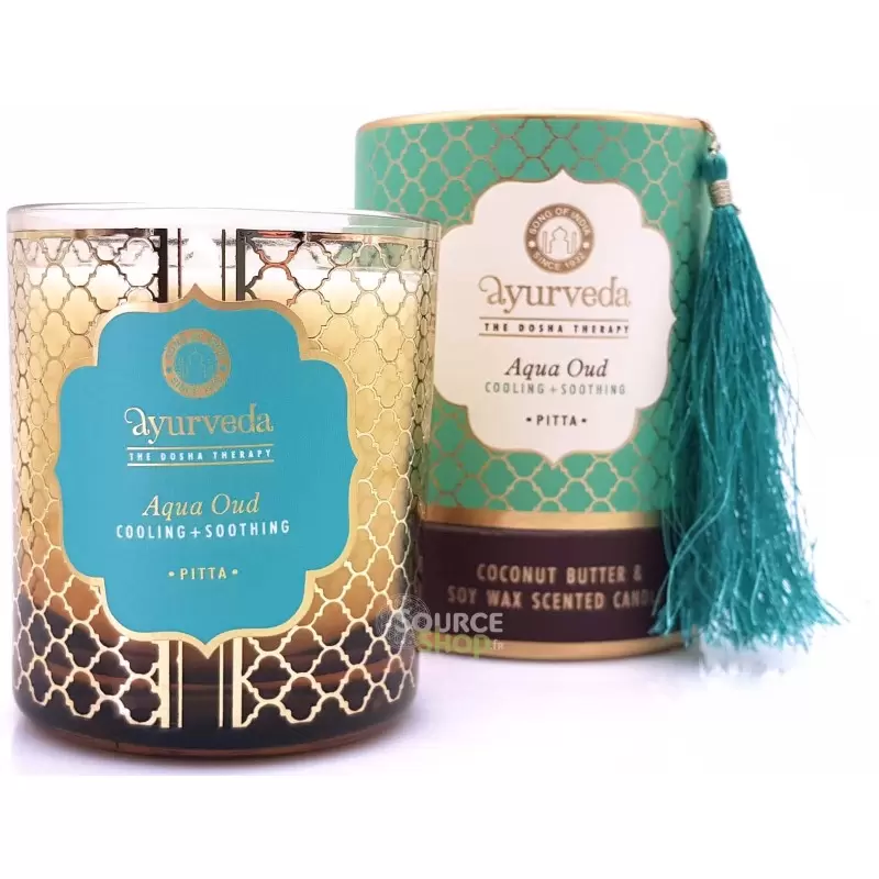 Bougie ayurvédique Aqua Oud - Pitta