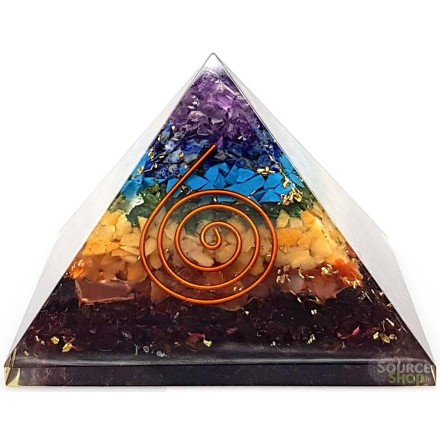Pyramide orgonite Chakras