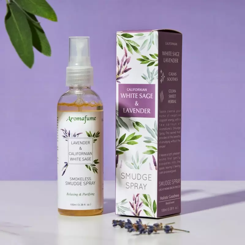 Spray d'ambiance Sauge blanche & Lavande - Aromafume