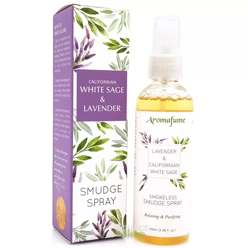 Spray d'ambiance Sauge blanche & Lavande - Aromafume