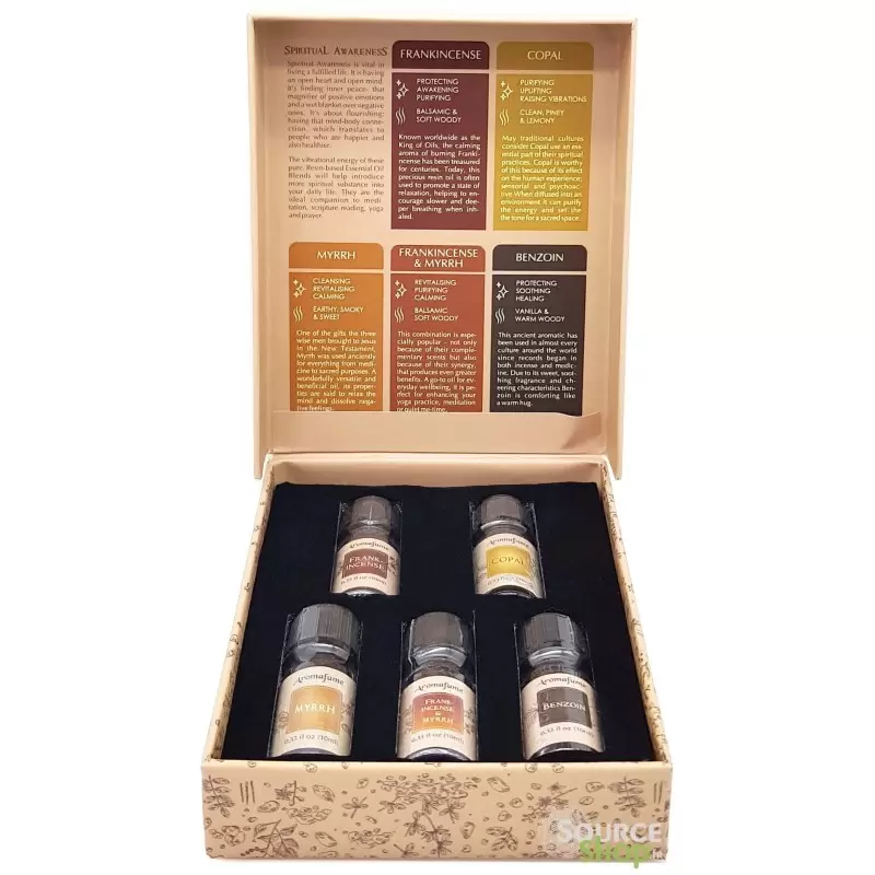 Coffret Conscience Spirituelle - synergies d'huiles essentielles - Aromafume