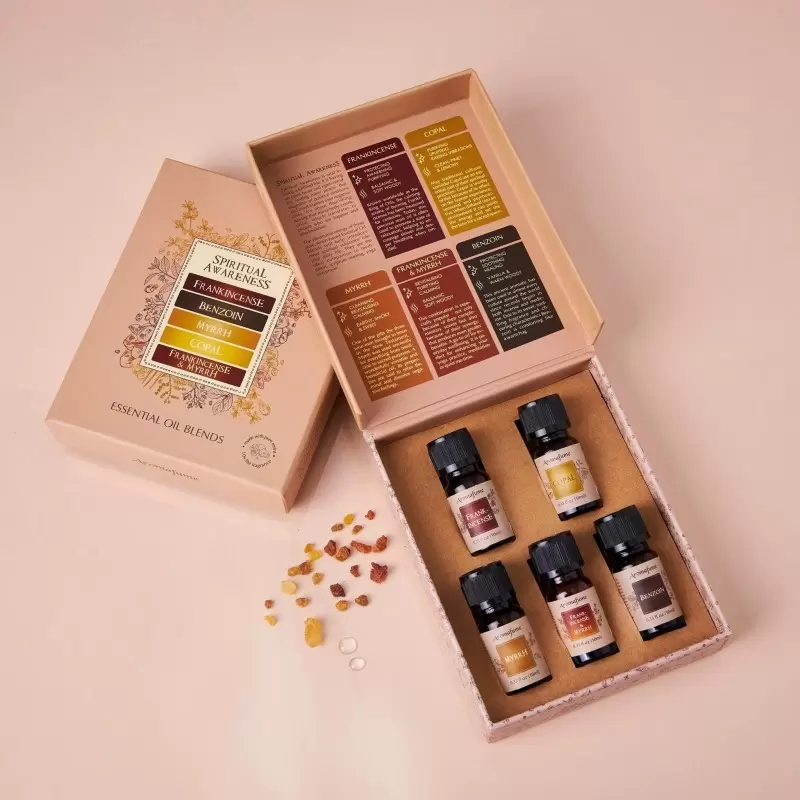 Coffret Conscience Spirituelle - synergies d'huiles essentielles - Aromafume