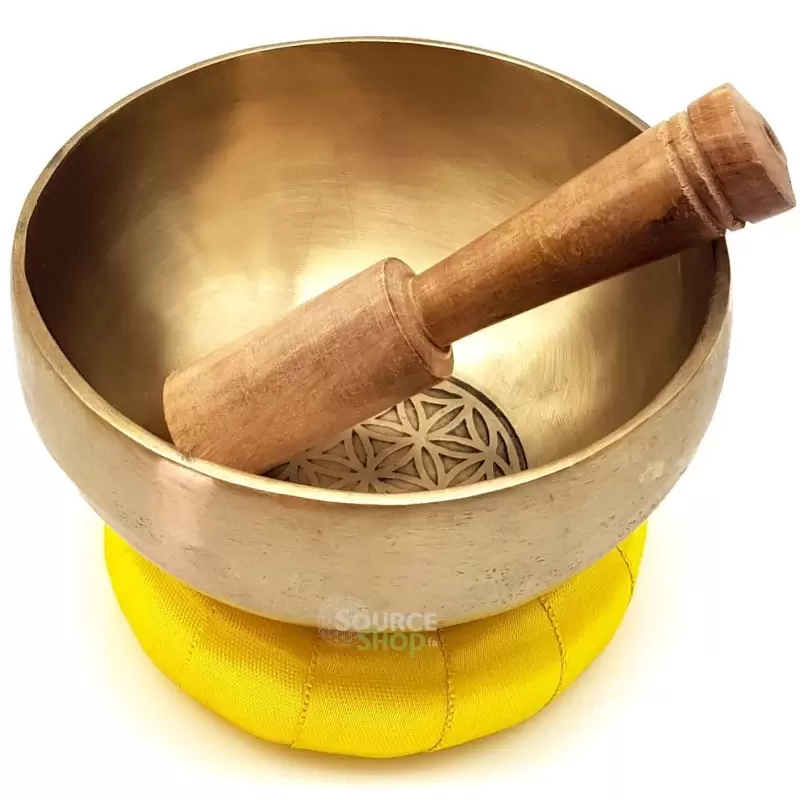 Coffret bol chantant Fleur de Vie