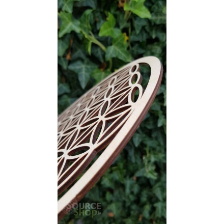 Fleur de vie en bois - 30cm - Plaque de rechargement
