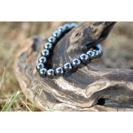 Bracelet Hématite - Qualité A