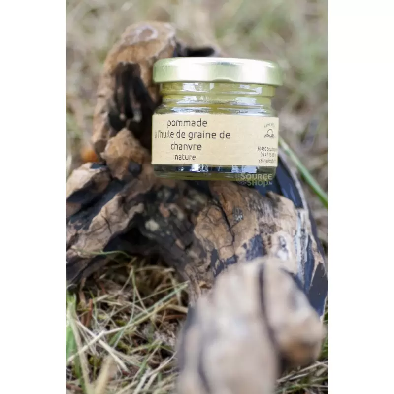 Pommade pure chanvre BIO artisanale - 20g - Canna d'Oc