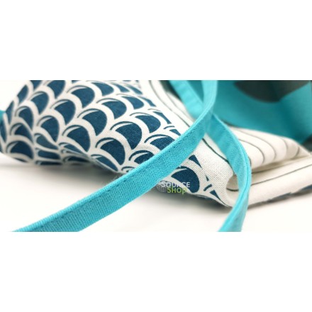 Sac d'activités enfant Baleine en coton BIO - Coq en Pâte