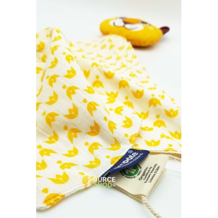 Doudou Lion en coton BIO - Coq en Pâte