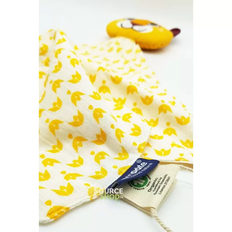 Doudou Lion en coton BIO - Coq en Pâte