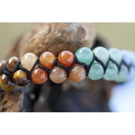 Bracelet double 7 Chakra