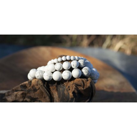 Bracelet Howlite - Qualité A