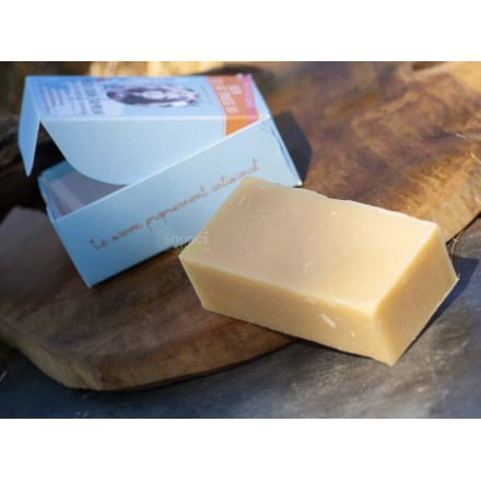 Savon BIO au lait d'ânesse - neutre - Maison Sidonie Champagne