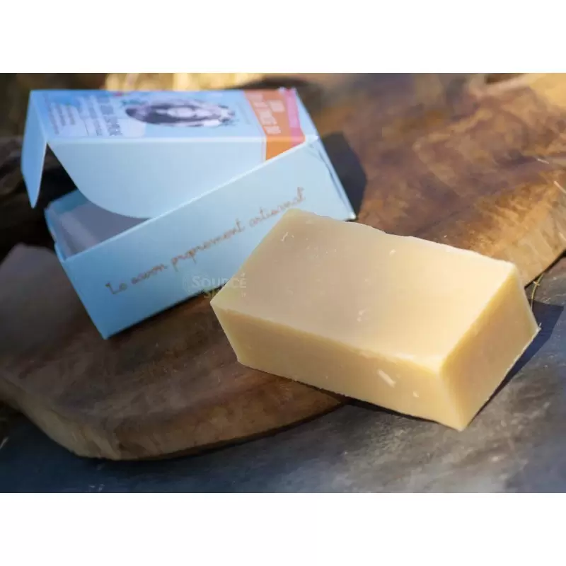 Savon BIO au lait d'ânesse - neutre - Maison Sidonie Champagne