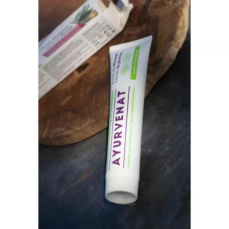 Dentifrice ayurvédique BIO au Meswak - 75ml - Ayurvenat