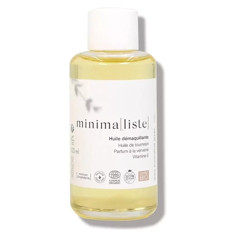 Huile démaquillante bio - 100ml - Minima[liste]