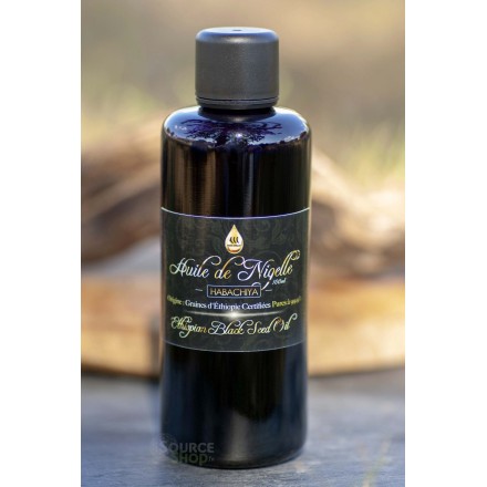 Huile de nigelle d'Ethiopie - Habachia - Pure - 100ml - Wadi Shibam