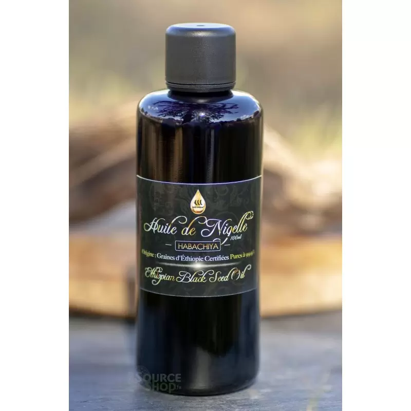 Huile de nigelle d'Ethiopie - Habachia - Pure - 100ml - Wadi Shibam