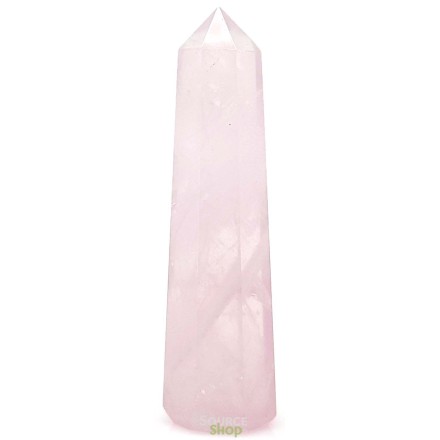 Obélisque Quartz Rose - 10cm