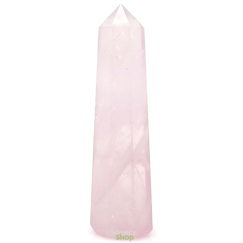 Obélisque Quartz Rose - 10cm
